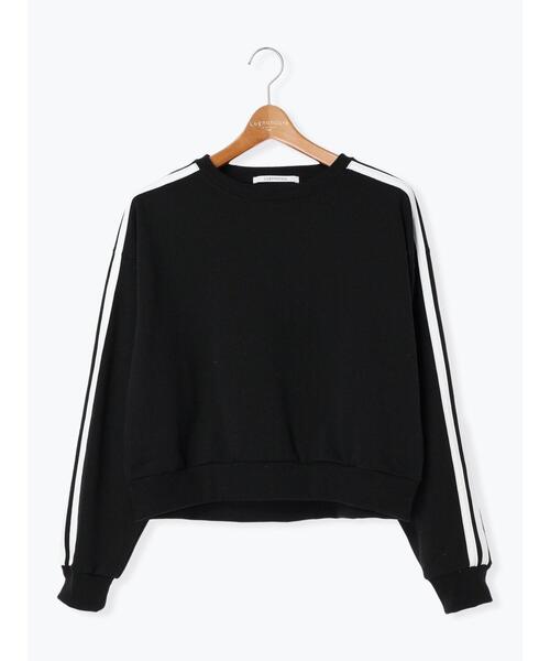 Lugnoncure（ルノンキュール）の「ライン入りスウェット（Tシャツ/カットソー・レディース・キナリ/オフホワイト/ブラック・F）」の14枚目の写真