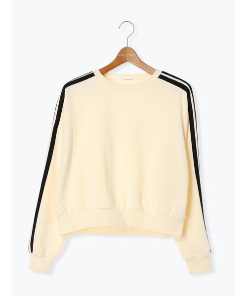 Lugnoncure（ルノンキュール）の「ライン入りスウェット（Tシャツ/カットソー・レディース・キナリ/オフホワイト/ブラック・F）」の16枚目の写真