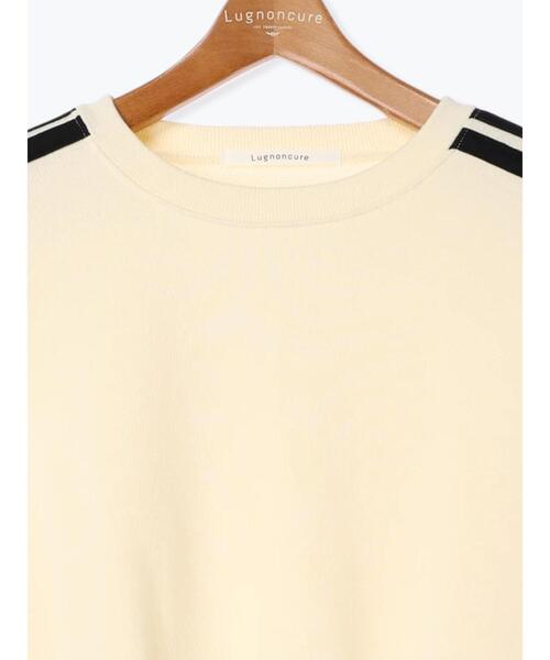 Lugnoncure（ルノンキュール）の「ライン入りスウェット（Tシャツ/カットソー・レディース・キナリ/オフホワイト/ブラック・F）」の18枚目の写真
