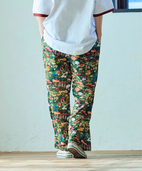 go slow caravan（ゴースローキャラバン）の「ガラガライージーパンツ W（その他パンツ・レディース・パープル系その他/ネイビー/グリーン系その他/その他1/ブラック・FREE）」の9枚目の写真