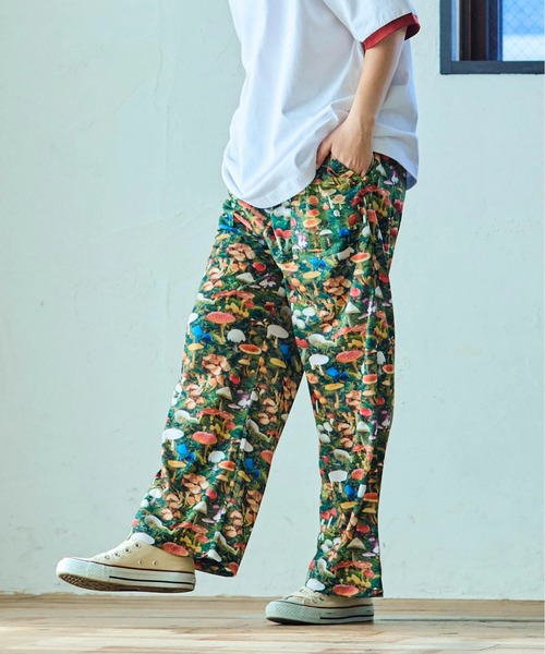 go slow caravan（ゴースローキャラバン）の「ガラガライージーパンツ W（その他パンツ・レディース・パープル系その他/ネイビー/グリーン系その他/その他1/ブラック・FREE）」の11枚目の写真