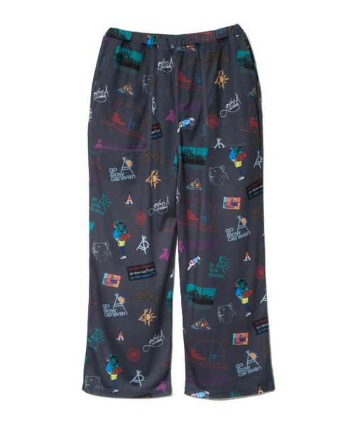 go slow caravan（ゴースローキャラバン）の「ガラガライージーパンツ W（その他パンツ・レディース・パープル系その他/ネイビー/グリーン系その他/その他1/ブラック・FREE）」の14枚目の写真