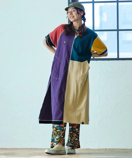 go slow caravan（ゴースローキャラバン）の「ガラガライージーパンツ W（その他パンツ・レディース・パープル系その他/ネイビー/グリーン系その他/その他1/ブラック・FREE）」の12枚目の写真