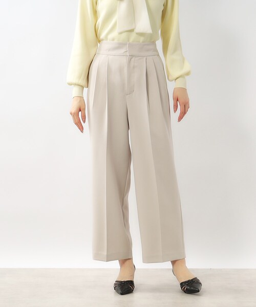 index(インデックス)の「◆2way サスペンダータックワイドパンツ【ストレッチ/イージーケア/洗濯機洗い可】(その他パンツ・レディース・チャコールグレー/ネイビー/ナチュラル・36/42/40/38)」の18枚目の写真