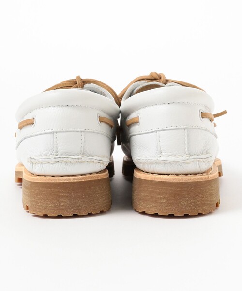 Timberland(ティンバーランド)の「Timberland / Authentics 3 Eye Classic(モカシン/デッキシューズ・メンズ・ホワイト・8inch/8.5inch/9inch/7.5inch)」の6枚目の写真