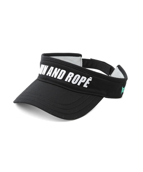 JUN&ROPE'（ジュンアンドロペ）の「POPカラー立体刺繍バイザー（サンバイザー・レディース・ホワイト/ベージュ/ブラック・FREE）」の7枚目の写真