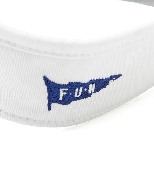 JUN&ROPE'（ジュンアンドロペ）の「POPカラー立体刺繍バイザー（サンバイザー・レディース・ホワイト/ベージュ/ブラック・FREE）」の17枚目の写真