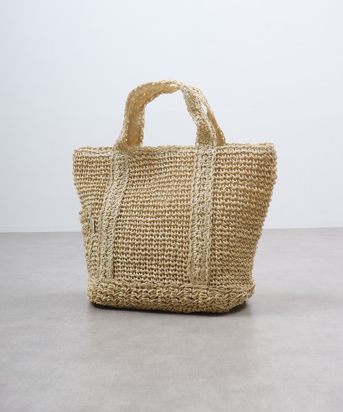 ROOTOTE(ルートート)の「ROOTOTE カゴBAG(トートバッグ・レディース・クリーム/ブルー/グレー系/ミント/ラベンダー/ピンク・FREE)」の9枚目の写真