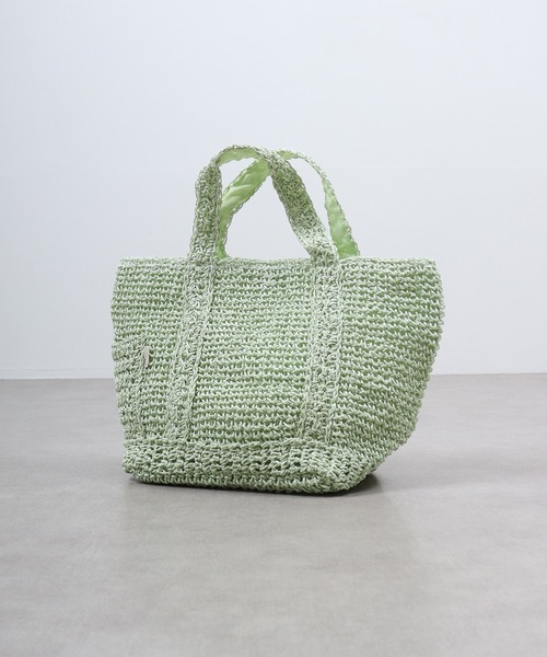 ROOTOTE(ルートート)の「ROOTOTE カゴBAG(トートバッグ・レディース・クリーム/ブルー/グレー系/ミント/ラベンダー/ピンク・FREE)」の11枚目の写真