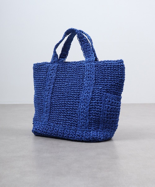 ROOTOTE(ルートート)の「ROOTOTE カゴBAG(トートバッグ・レディース・クリーム/ブルー/グレー系/ミント/ラベンダー/ピンク・FREE)」の12枚目の写真