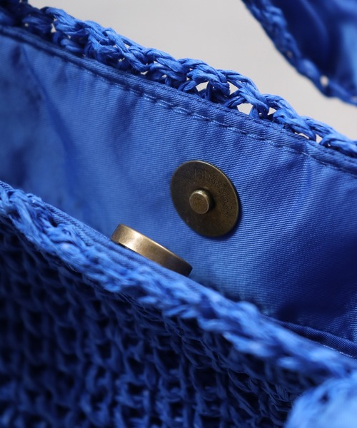 ROOTOTE(ルートート)の「ROOTOTE カゴBAG(トートバッグ・レディース・クリーム/ブルー/グレー系/ミント/ラベンダー/ピンク・FREE)」の19枚目の写真