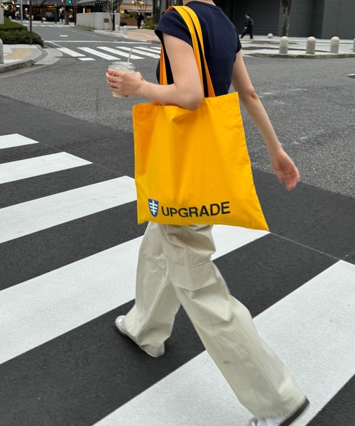 CANAL JEAN（キャナルジーン）の「Lakey Park　Everydayエコバッグ（エコバッグ/サブバッグ・レディース・ミント/イエロー/ライトグリーン/サックスブルー/ネイビー・ONE SIZE）」の5枚目の写真