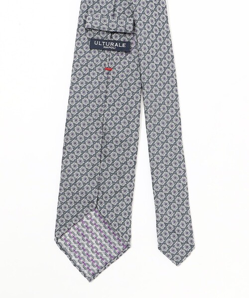 ULTURALE シルク 小紋柄ネクタイ