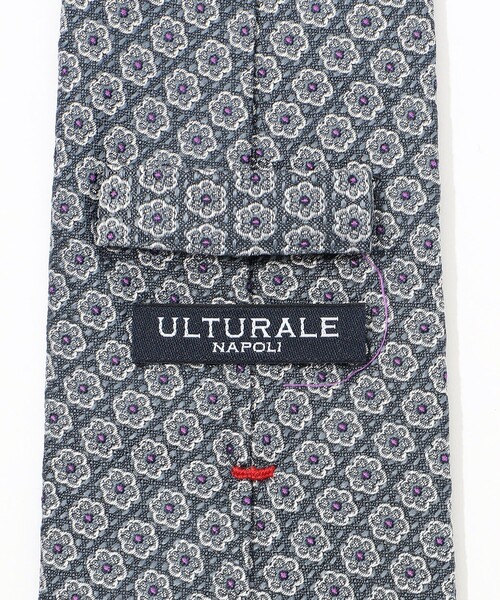 ULTURALE シルク 小紋柄ネクタイ