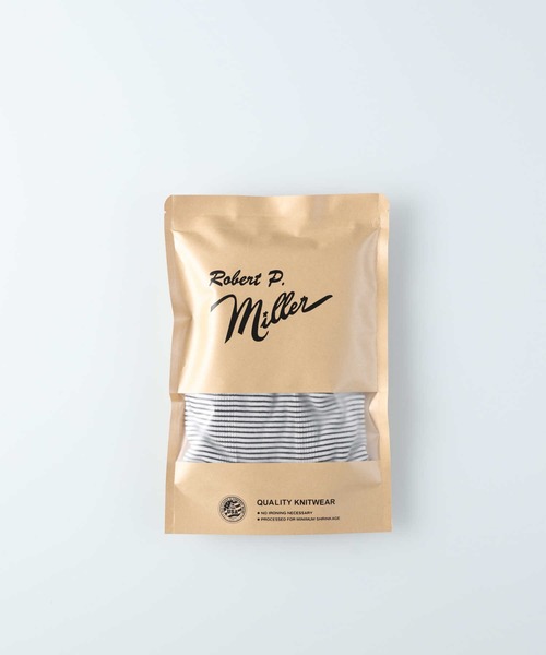 MILLER(ミラー)の「【Miller】パネルリブ Tシャツ(Tシャツ/カットソー・メンズ・ブラック×ホワイト/グレー/ホワイト×ブラック・M/L/XL)」の4枚目の写真