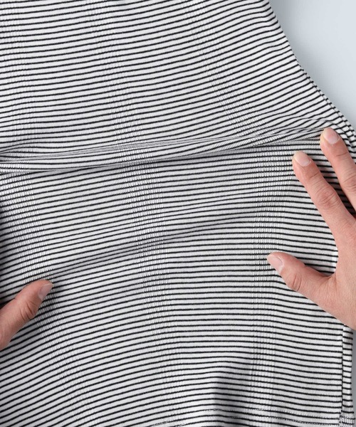 MILLER(ミラー)の「【Miller】パネルリブ Tシャツ(Tシャツ/カットソー・メンズ・ブラック×ホワイト/グレー/ホワイト×ブラック・M/L/XL)」の5枚目の写真