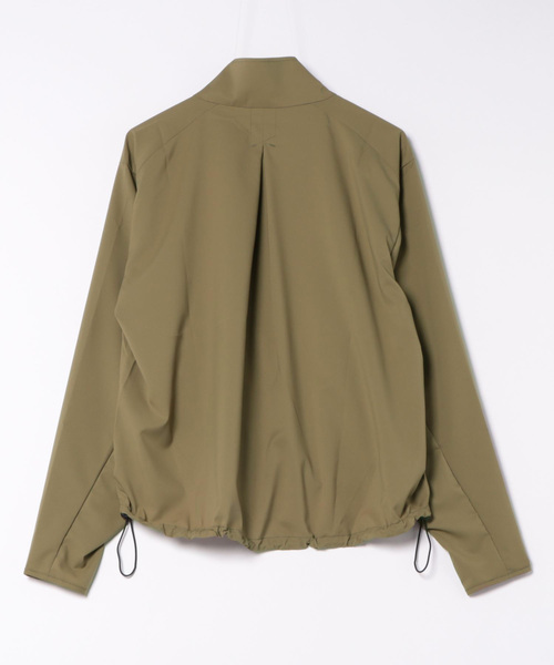 kha:ki（カーキ）の「「KHA:KI/カーキ」ハーフジップショートトップ（シャツ/ブラウス・レディース・チャコールグレー/カーキ・1）」の12枚目の写真