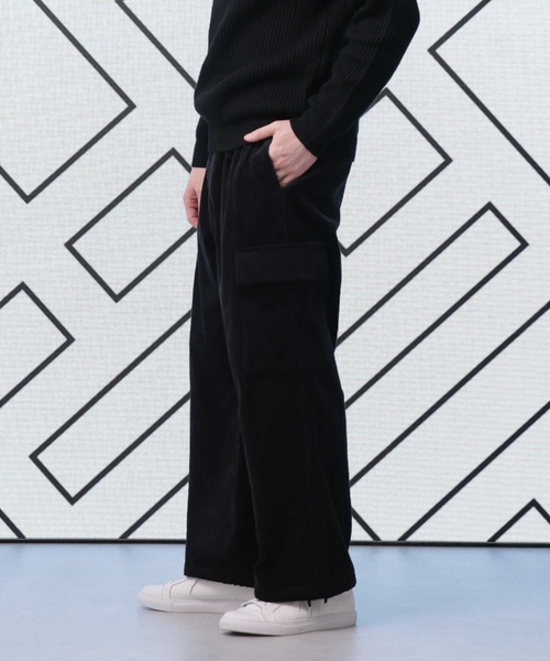 Apo(s)ture(アポスチャー)の「LUCAS-002/6wコーデュロイカーゴパンツ(カーゴパンツ・メンズ・ブラック/ブラウン/グリーン/ベージュ・XS/S/M/L/XL)」の11枚目の写真