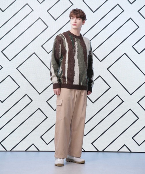 Apo(s)ture(アポスチャー)の「LUCAS-002/6wコーデュロイカーゴパンツ(カーゴパンツ・メンズ・ブラック/ブラウン/グリーン/ベージュ・XS/S/M/L/XL)」の14枚目の写真