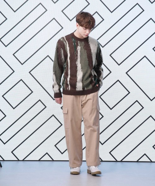 Apo(s)ture(アポスチャー)の「LUCAS-002/6wコーデュロイカーゴパンツ(カーゴパンツ・メンズ・ブラック/ブラウン/グリーン/ベージュ・XS/S/M/L/XL)」の16枚目の写真