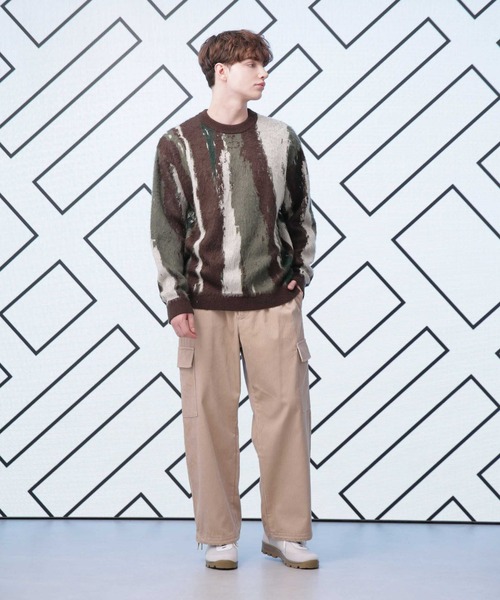 Apo(s)ture(アポスチャー)の「LUCAS-002/6wコーデュロイカーゴパンツ(カーゴパンツ・メンズ・ブラック/ブラウン/グリーン/ベージュ・XS/S/M/L/XL)」の17枚目の写真