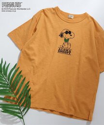 【親子お揃い可能】PEANUTS コラボ半袖Tシャツ（オトナ）