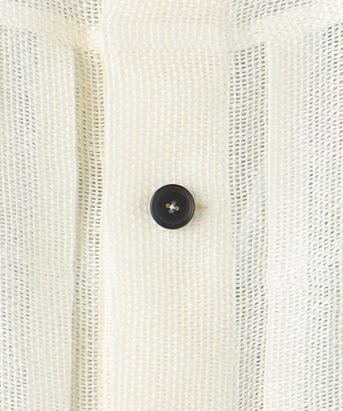 JANE SMITH / JOHN SMITH（ジェーンスミスジョンスミス）の「＜JANE SMITH＞リネンメッシュ トラッカージャケット（その他アウター・レディース・オフホワイト・S）」の7枚目の写真