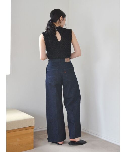 Ungrid（アングリッド）の「ジャガードノースリブラウス（シャツ/ブラウス・レディース・ブラック/アイボリー・FREE）」の22枚目の写真