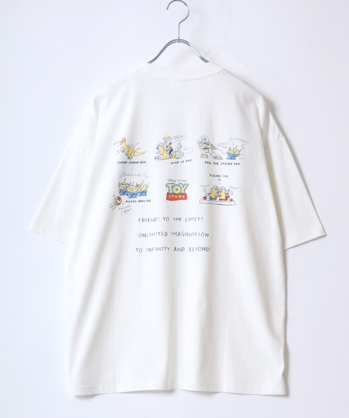 トイ・ストーリー Tシャツ 白 ディズニー ピクサー 公式 Amazon | ディズニー100とピクサーのトイ・ストーリー・ウッディ