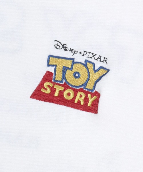 Disney(ディズニー)の「Disney PIXAR/ディズニー ピクサー トイ・ストーリー イラスト バックプリント 半袖Tシャツ レディース メンズ(Tシャツ/カットソー・レディース・ホワイト系その他/オートミール/ホワイト/スミクロ/ブラック系その他/ブルーグレー・LL/L/M)」の15枚目の写真