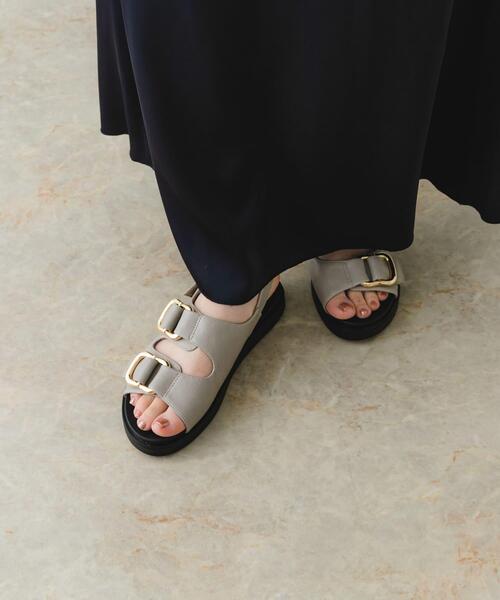 RODE SKO（ロデスコ）の「ダブルベルテッドサンダル（サンダル・レディース・ライトグレー/ブラック・36/38/37）」の22枚目の写真