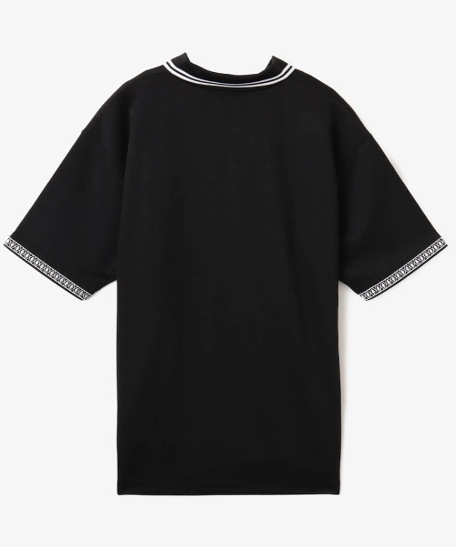 atmos(アトモス)の「atmos ASANOHA Pattern Soccer Jersey / アトモス アサノハ パターン サッカー ジャージ(ジャージ・メンズ・ブラック・M/S/XXL/XL/L)」の3枚目の写真