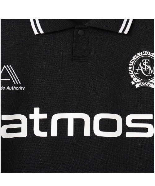 atmos(アトモス)の「atmos ASANOHA Pattern Soccer Jersey / アトモス アサノハ パターン サッカー ジャージ(ジャージ・メンズ・ブラック・M/S/XXL/XL/L)」の4枚目の写真