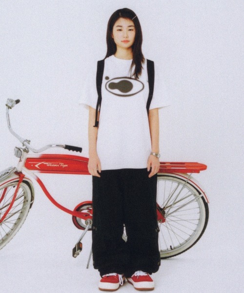 aeae(エーイーエーイー)の「NEW SYMBOL T-SHIRTS(Tシャツ/カットソー・レディース・ホワイト/ブラック/ヘザーグレー・MEDIUM)」の12枚目の写真