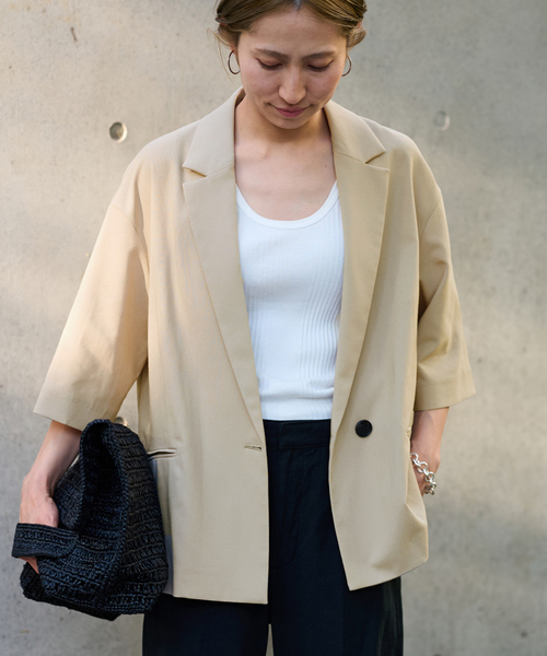 FRAMeWORK　ハーフスリーブジャケット FRAMeWORK｜ハーフスリーブジャケット | Rakuten Fashion(楽天