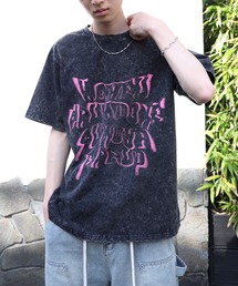 HOOK | HOOK -select-　英字プリントウォッシュビッグTEE (SS)(Tシャツ/カットソー)