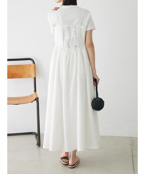 バックデザインキャミワンピース（ワンピース）｜AnriettMusee（アンリエットミュゼ）