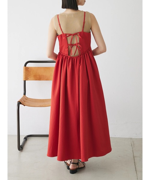 バックデザインキャミワンピース（ワンピース）｜AnriettMusee（アンリエットミュゼ）