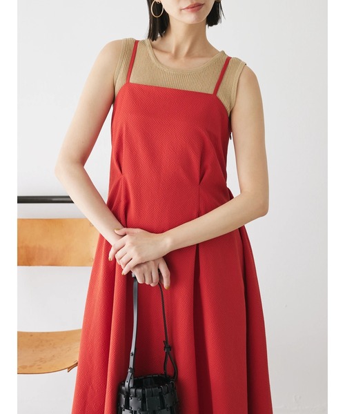 バックデザインキャミワンピース（ワンピース）｜AnriettMusee（アンリエットミュゼ）