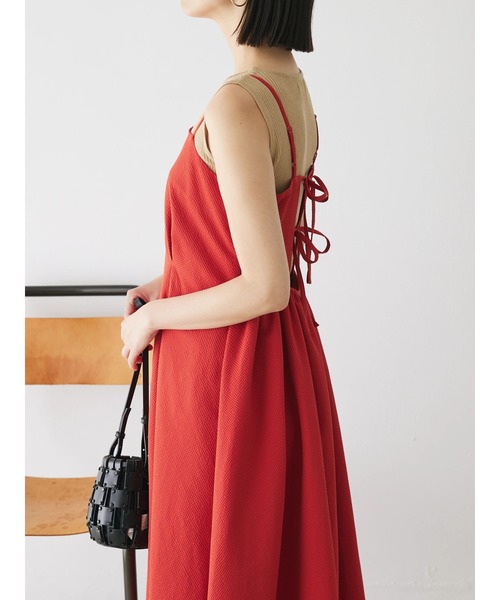 バックデザインキャミワンピース（ワンピース）｜AnriettMusee（アンリエットミュゼ）