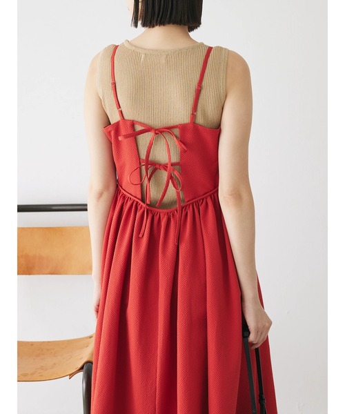 バックデザインキャミワンピース（ワンピース）｜AnriettMusee（アンリエットミュゼ）