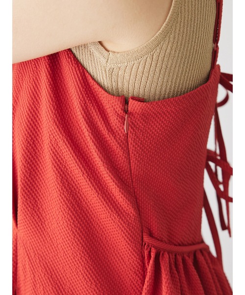 バックデザインキャミワンピース（ワンピース）｜AnriettMusee（アンリエットミュゼ）