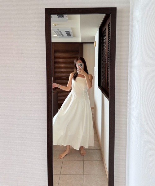 バックデザインキャミワンピース（ワンピース）｜AnriettMusee（アンリエットミュゼ）