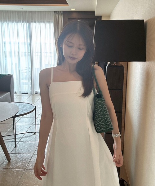 バックデザインキャミワンピース（ワンピース）｜AnriettMusee（アンリエットミュゼ）