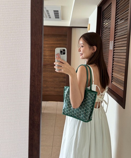 バックデザインキャミワンピース（ワンピース）｜AnriettMusee（アンリエットミュゼ）