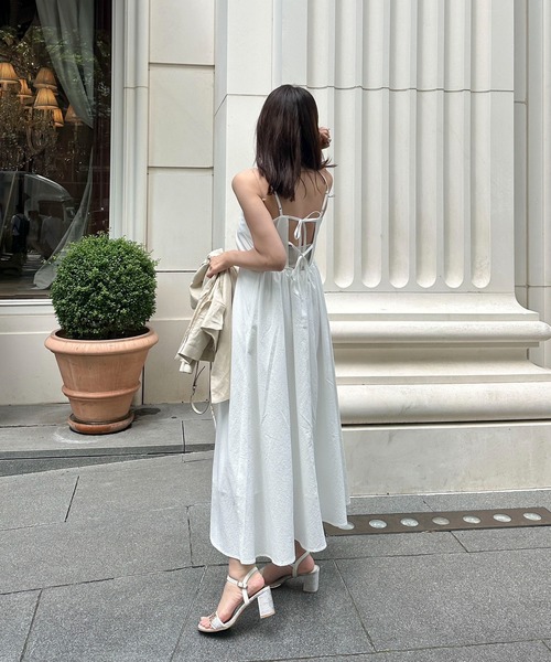 バックデザインキャミワンピース（ワンピース）｜AnriettMusee（アンリエットミュゼ）