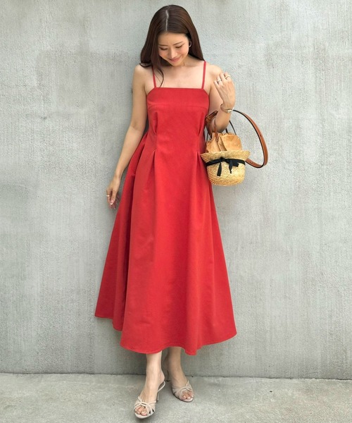 バックデザインキャミワンピース（ワンピース）｜AnriettMusee（アンリエットミュゼ）