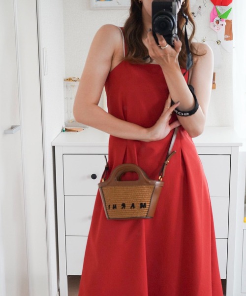 バックデザインキャミワンピース（ワンピース）｜AnriettMusee（アンリエットミュゼ）