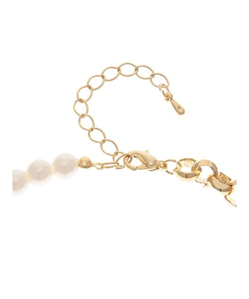 EVRIS（エヴリス）の「PEARL CHAIN SUNNYMOTIFネックレス（ネックレス・レディース・ゴールド/シルバー・FREE）」の6枚目の写真