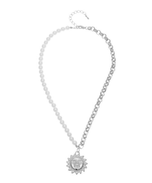 EVRIS（エヴリス）の「PEARL CHAIN SUNNYMOTIFネックレス（ネックレス・レディース・ゴールド/シルバー・FREE）」の8枚目の写真